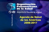 Agenda de Salud de las Americas 2008-2017