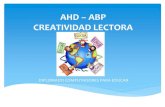 AHP – ABP Creatividad Lectora