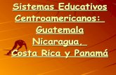 Sistemas Educativos Centroamericanos