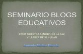 Seminario blogs educativos