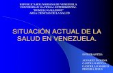 Situación actual de la salud en venezuela presentacion 2.014