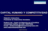 Conferencia: Capital Humano y Competitividad
