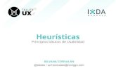 Taller UX: Evaluaciones heurísticas