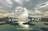 Por La Paz(Con Audio)