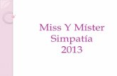 Miss y míster