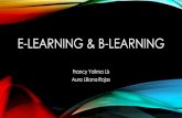 E-learning & B-learning