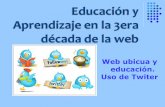 Web ubicua, educación y twitter