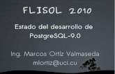 Estado del Desarrollo de PostgreSQL-9.0