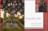 Feng Shui Tips para Navidad 2014