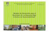 Modelo De Desarrollo Para El Municipio De La Huacana (Resumen)