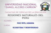 Regiones naturales del Peru