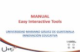 Manual easy interactive tools 2-12a