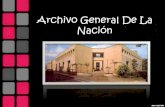 Archivo general de la nacion