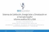 SEOGuardian - Calefacción, Energía Solar y Climatización- Informe SEO y SEM