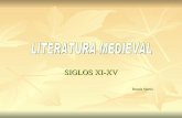 Literatura Medieval Xi A Xv