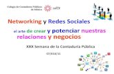 Networking y Mis Contactos XXX Semana de La Contaduria Pública México contaduria publica 2011 1