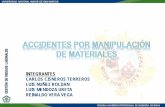 Accidentes por Manipulación de Materiales, incidentes, Perú