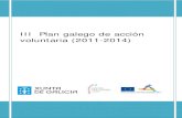 Plan Galego de Acción Voluntaria 2011-2014