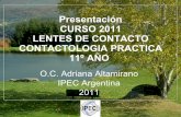 Presentación curso Contactologia IPEC