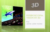 Estereoscopia, vision en 3D