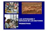 Las actividades y espacios de los sectores productivos [modo de compatibilidad]