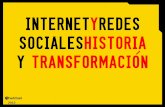 Internet y redes sociales, historia y transformación