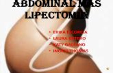 Liposucción abdominal más lipectomia exposicion