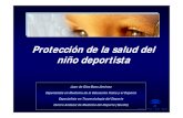 Proteccion Salud Nino Deportista