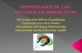 Propiedades de los materiales magneticos
