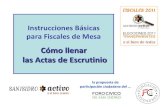 Foro Cívico San Isidro - Capacitación Fiscales 2011 - Detalles fase final