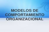 Modelos comportamiento organizacional