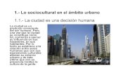 Elementos Socioculturales de la Ciudad