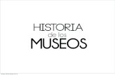 Historia d elos museos