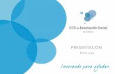 Presentación 1er Reto del HUB de Innovación Social by Adama
