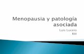 Menopausia y patología asociada