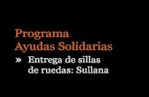 Programa Ayudas Solidarias - Sullana