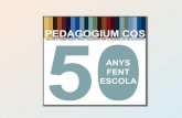 50è Aniversari Escola Pedagogium Cos (Història)