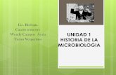 Unidad 1 historia de la microbiologia