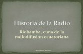 Historia de la radiodifusión radio el prado