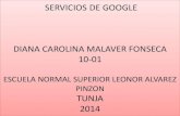 Diapositivas Servicios de google