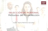 Selección de Personal (II): Métodos de preselección