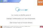 Knower, herramienta colaborativa