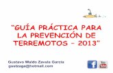 Guía practica para la prevención de terremotos   2013