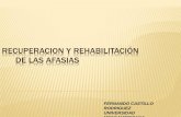Recuperacion y Rehabilitacion de las Afasias