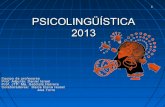 Psicoling¼­stica clase n1 primaria 2013