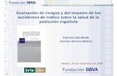 Evaluación de riesgos e impacto de los accidentes de tráfico sobre la salud de la población española