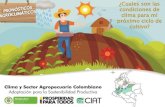 Pronósticos AgroClimáticos Participativos - Cauca