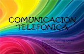Comunicación telefónica