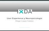 Neuropsicología aplicada a la Experiencia de Usuario