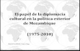 Diplomacia cultural Mozambique